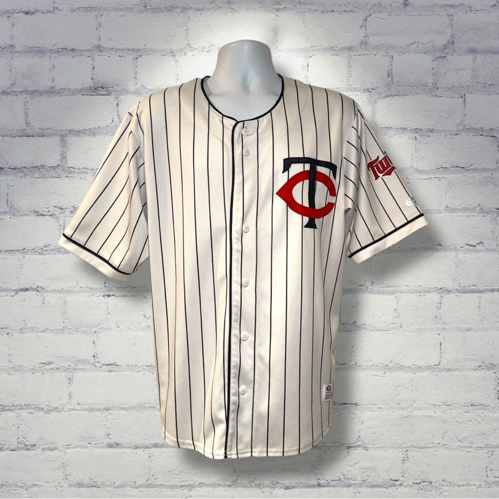 Minnesota Twins Pinstriped Baseball Jersey